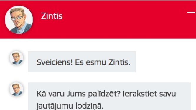 Sarunu bots Zintis