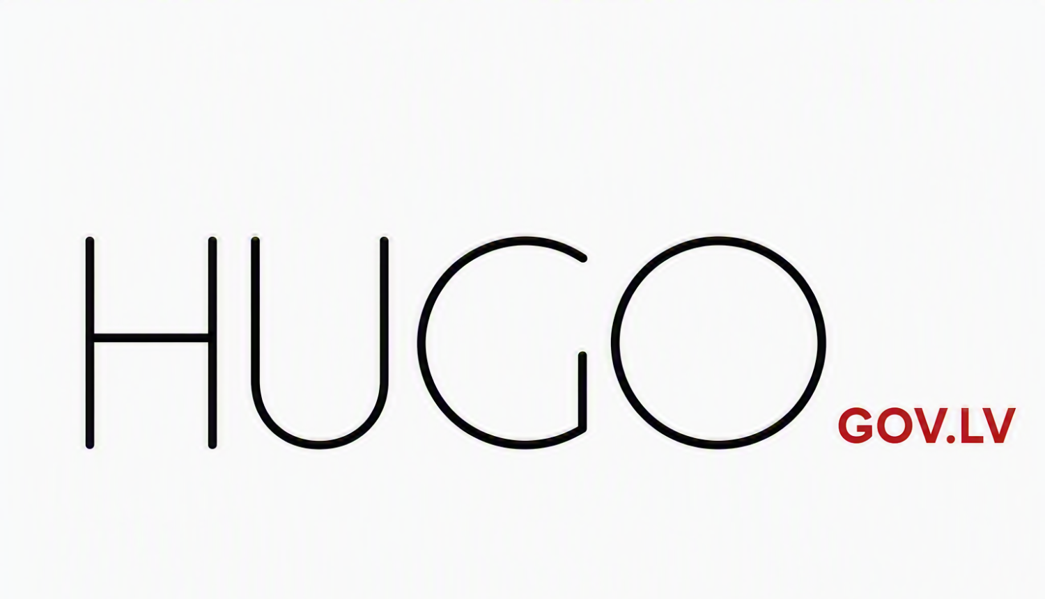Platformas Hugo.gov.lv uzraksts