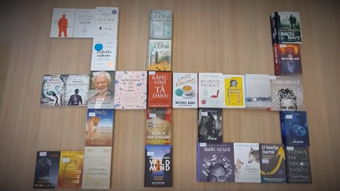 3td logo izveidots no grāmatām