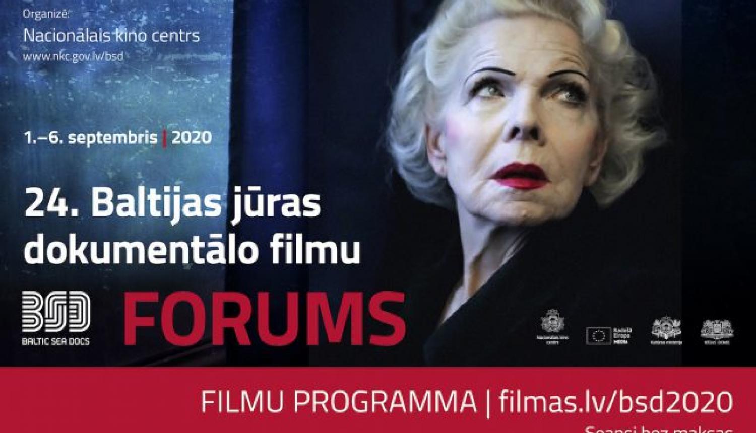 24. Baltijas jūras dokumentālo filmu foruma plakāts