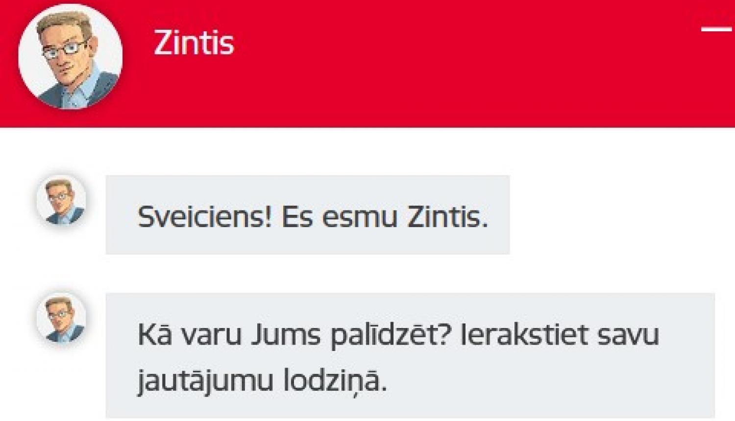 Sarunu bots Zintis